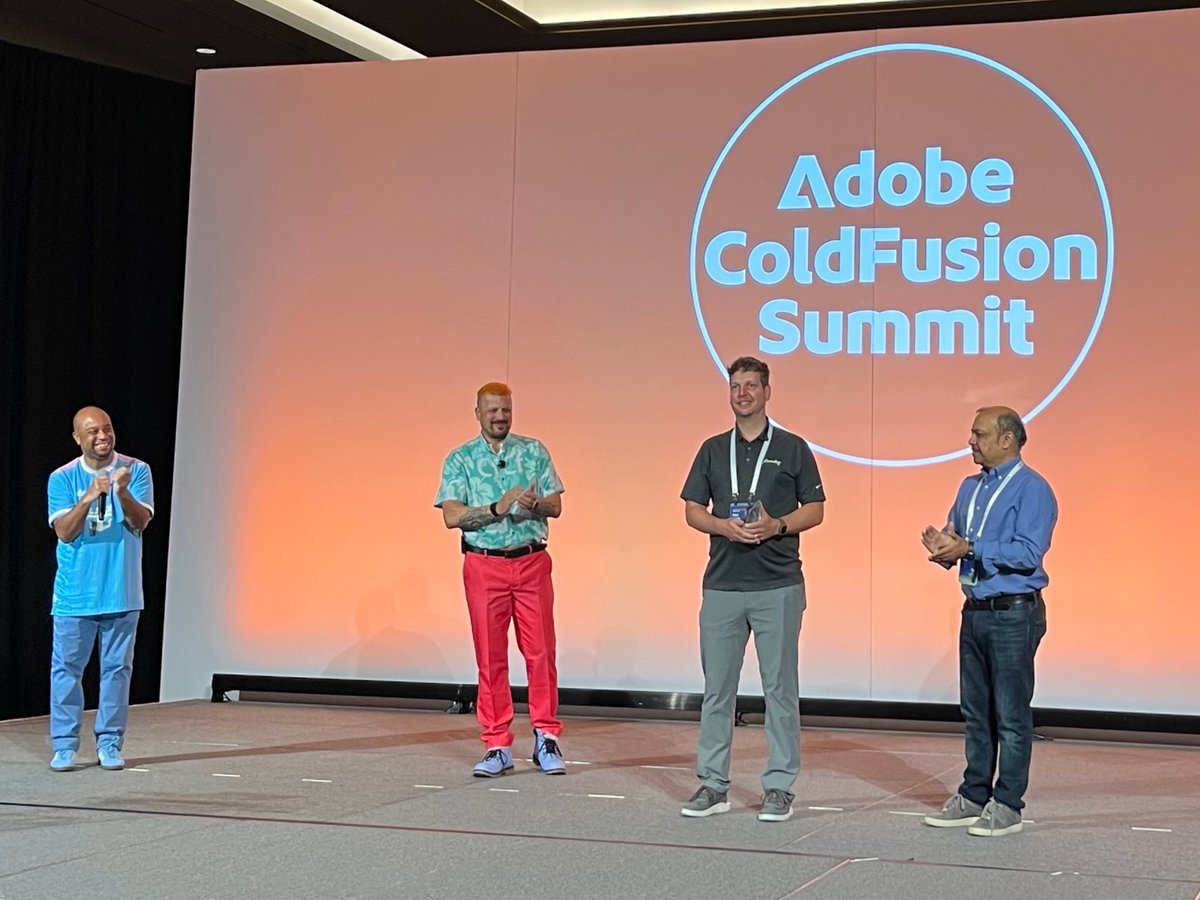 coldfusion's tweet image. We&apos;re proud to recognize Pete Freitag as our ColdFusion Security Champion at #ColdFusionSummit2025. His dedication strengthens security for organizations worldwide. Thank you, Pete!

#ColdFusion #Security #Cybersecurity