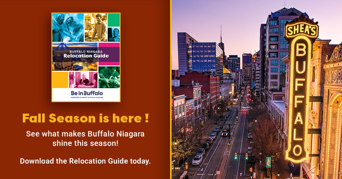 🍂 Fall is here—see what makes Buffalo Niagara shine this season! 🌟

👉 Check out our Relocation Guide: 
hubs.ly/Q03KDM9-0
