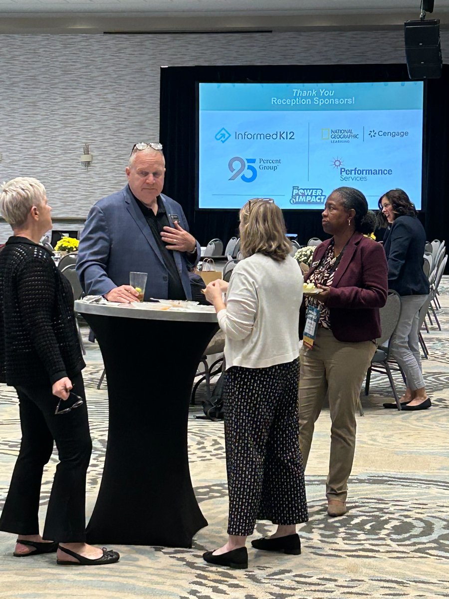 CengageLearning's tweet image. Our National Geographic Learning &amp;amp; GALE teams co-hosted a reception at the annual Michigan Association of Superintendents and Administrators Conference, connecting with education leaders, sparking bold ideas, &amp;amp; inspiring #innovation.