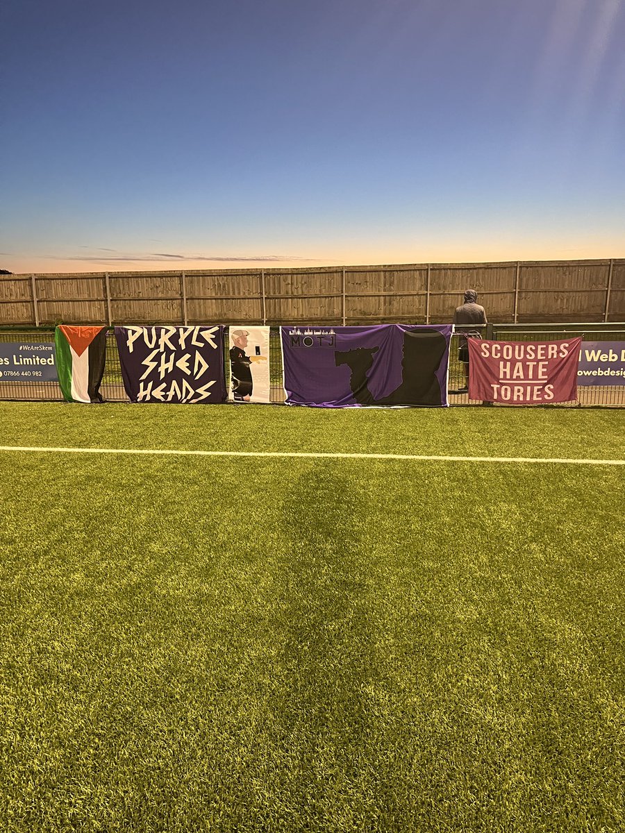 In position for tonight’s Purps game at home v St. Helens
#UTLLP #ForzaViola