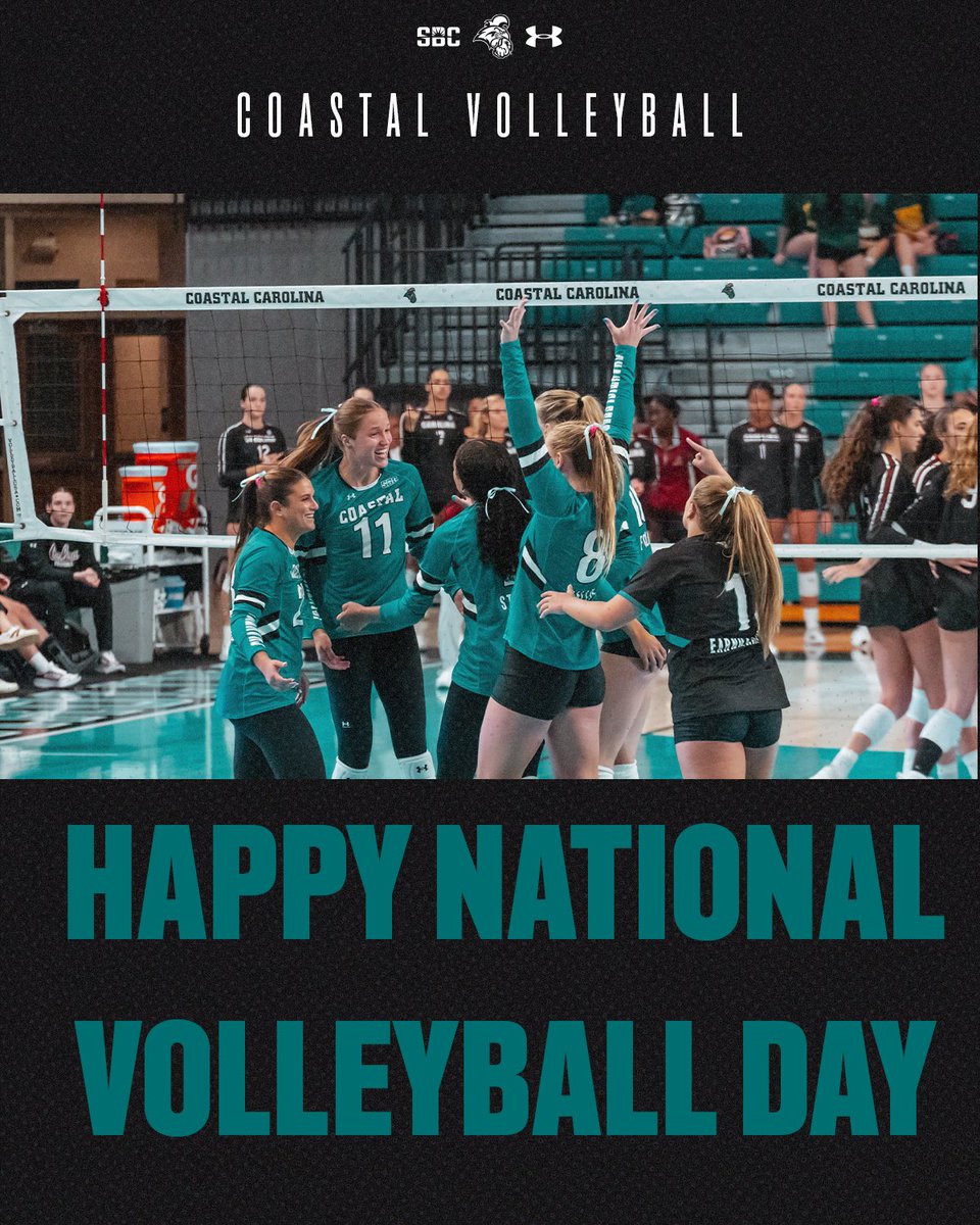 It’s National Volleyball Day!! Time to celebrate 🥳🏐