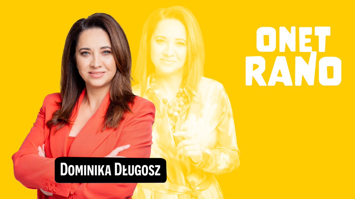 W środę w "Onet Rano." przywita się Dominika Długosz, której gośćmi będą: 
🔶dr Agnieszka Dziemianowicz-Bąk; Ministra Rodziny, Pracy i Polityki Społecznej
🔶Paweł Kowal, Koalicja Obywatelska
🔶Marek Józefiak, Rzecznik Greenpeace Polska
🔶Iwona Guzowska, pięściarka i  kickbokserka