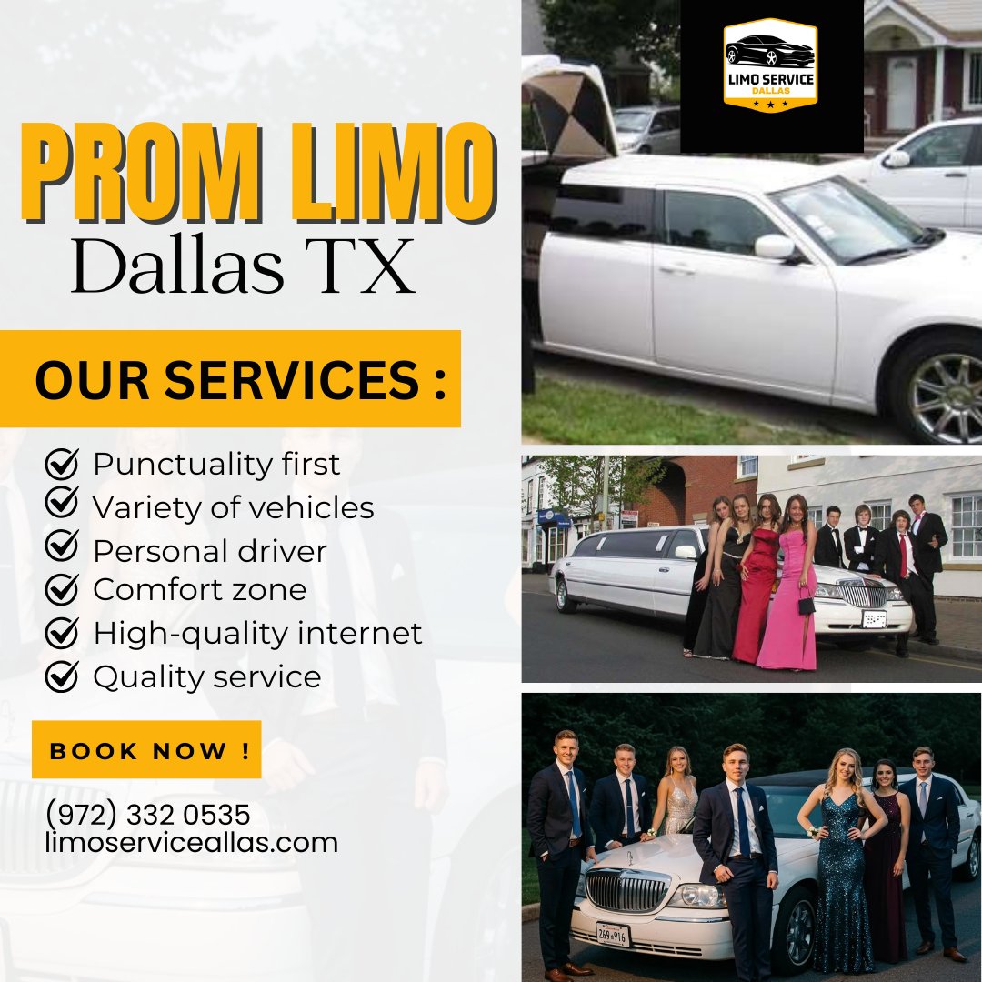 limoserviceda's tweet image. Affordable Prom Limo Service in Dallas TX | Luxury Rides for Prom Night ✨
limoservicedallas.com/prom-limo-dall…
.
.
.
.
#PromLimoDallas #DallasLimoService #LuxuryLimoDallas #PromNightDallas #PartyBusDallas #StretchLimoDallas #HummerLimoDallas