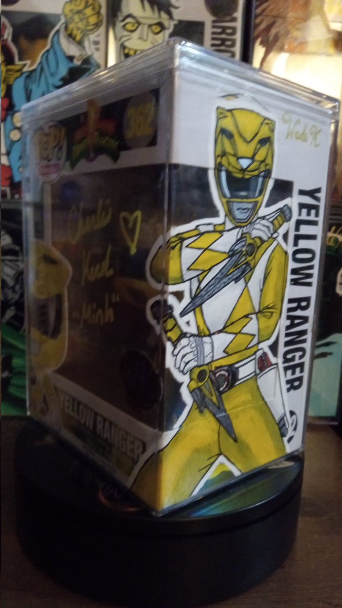 WadeKillsonYT's tweet photo. Even Have Autographed Customed Art! Don't Miss Out! #myherocademia #yugioh #PowerRangers #FunkoPop https://t.co/IYT77lo0Cd