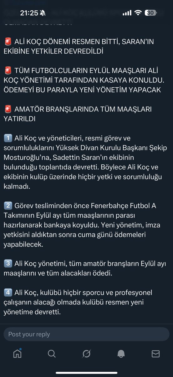 Son 27 yıl. 2 Başkan. 

Biri kulübü ilk görseldeki haliyle, 347m€ banka borcu, 70m€ kadro değeriyle bıraktı. 20 yılda 6 Lig, 2 Türkiye Kupası, 3 Türkiye Süper Kupası kazandı. Otoparktan kaçtı. Sonrasında sinsice, sosyal medya ile her daim bir sonraki Başkan’ın altını oymaya