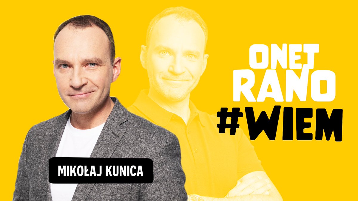 W środę w "Onet Rano. WIEM" gościem Mikołaja Kunicy będzie: 
🔶Wadim Tyszkiewicz, Koło Senackie Niezależni i Samorządni
Zapraszamy do oglądania!