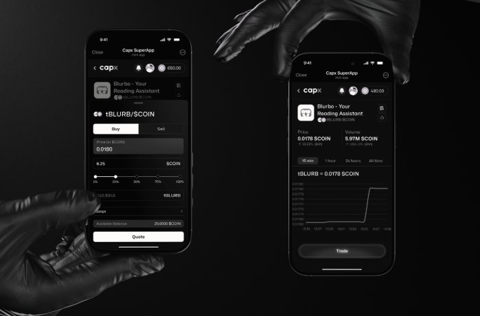 Oluwalofimihan's tweet photo. When you find one app that does:
• Trading ✅
• Gaming ✅
• Exporing of Ai Agent ✅
• Portfolio tracking ✅
😱 Capx Super App: https://t.co/eWrxUgs6M4
#Capx #Aiagent #CryptoMeme #OneAppToRuleThemAll #Web3 https://t.co/bvhjdVDbU5