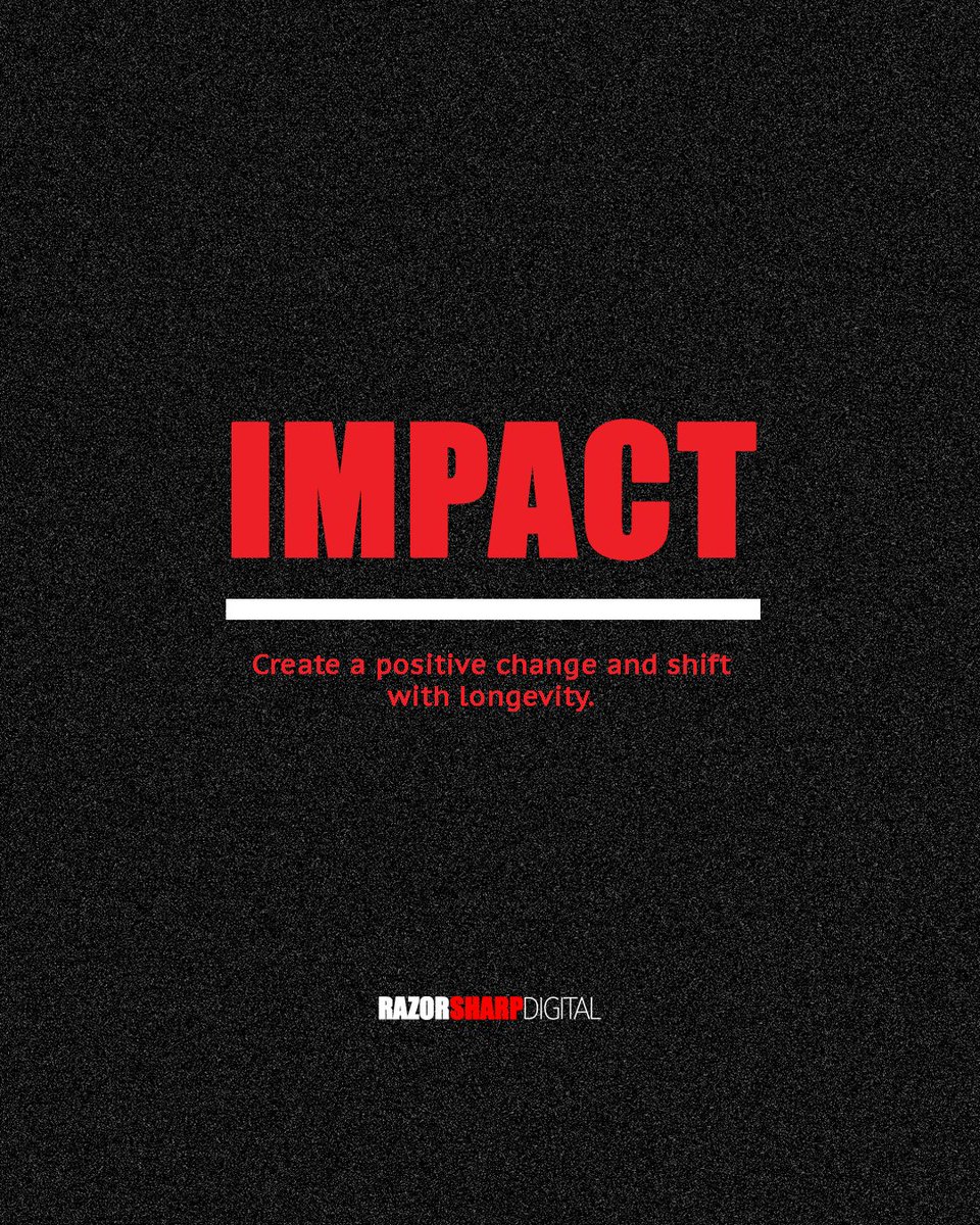 RazorSharpDigit's tweet image. IMPACT over everything. We’re not just here to market — we’re here to move the needle.
Education fuels clarity. Clarity drives impact. Impact builds better futures.
How are you creating impact today? 👇
#ImpactDriven #HumanMarketing #RazorSharpDigital