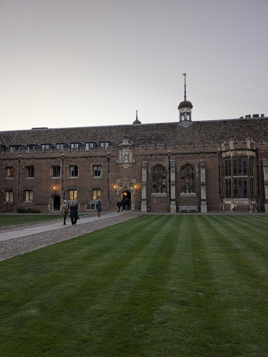 angelo_rules's tweet image. #AIChem25 at St. John's college