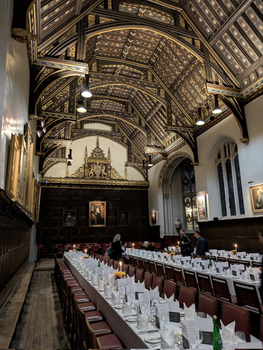 angelo_rules's tweet image. #AIChem25 at St. John's college