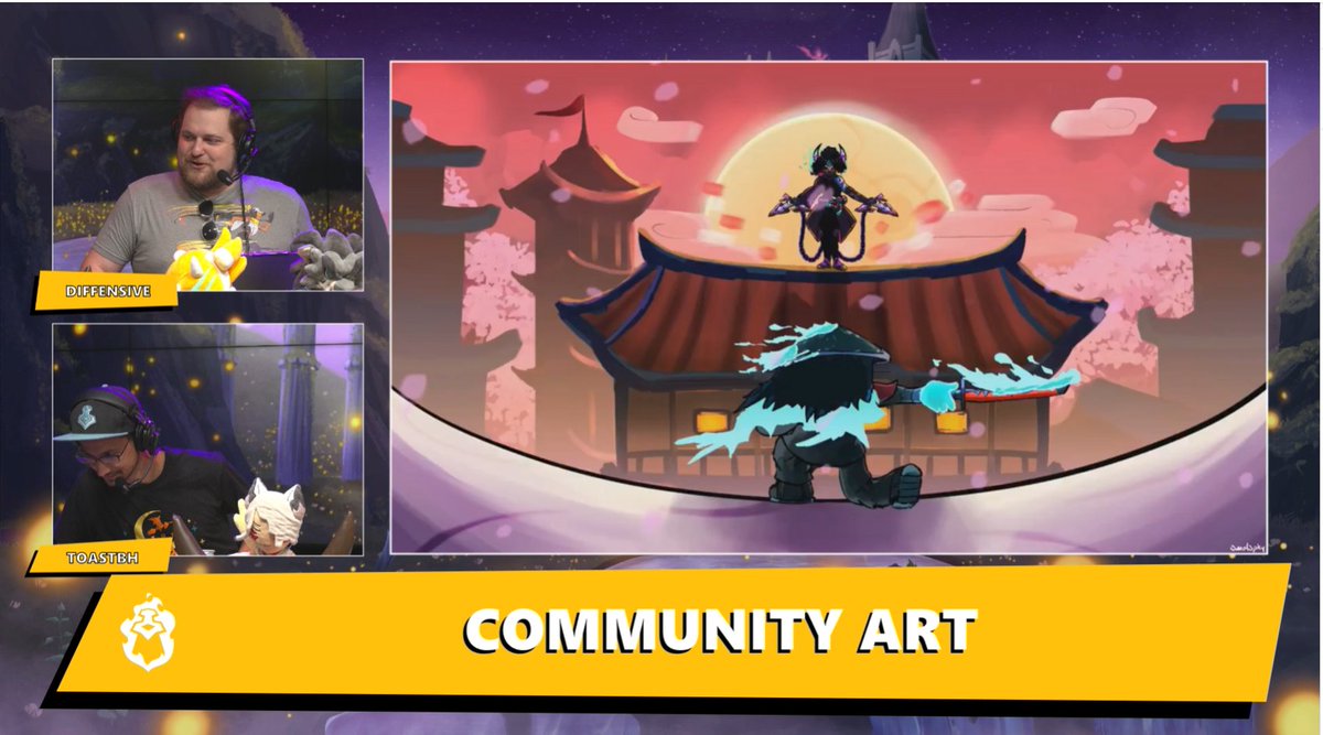 it was very cool to be featured on the <a href="/Brawlhalla/">Brawlhalla</a> stream, thank you :)