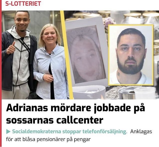 <a href="/emmafastesson/">Emma Fastesson Lindgren</a> Ha ha kom inte och säg att Sveriges i särklass största lögnare Magdalena Andersson är förtroende ingivande för ”svenska folket”?

Köpte 1 röst för 3,7 miljarder och pengarna spårades till militärer i Kurdistan! Och köper utländska kriminella väljare med bidrag🤮