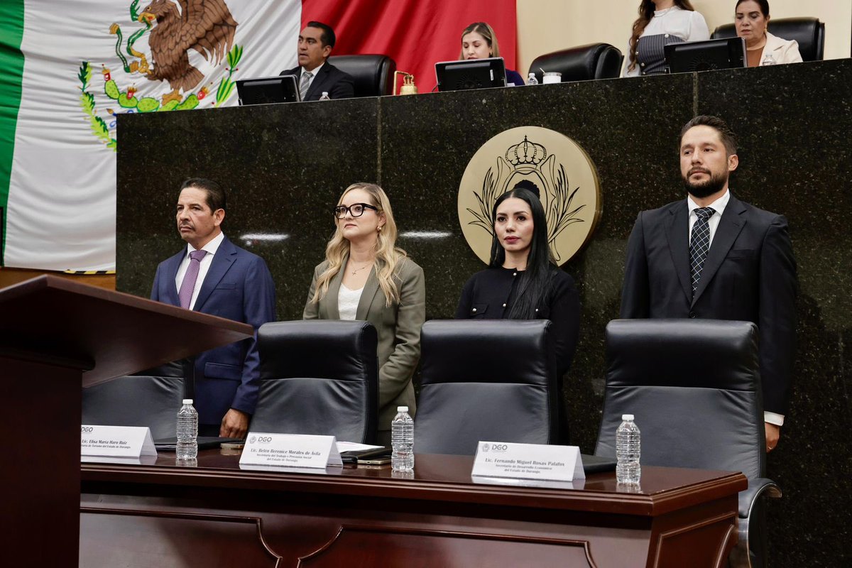 🔎 La rendición de cuentas es fundamental para garantizar un Durango con más oportunidades y desarrollo para nuestra gente.

Estamos ya en la segunda etapa de comparecencias de la glosa del informe de Gobierno del Estado. Escuchamos y analizamos los resultados presentados por las