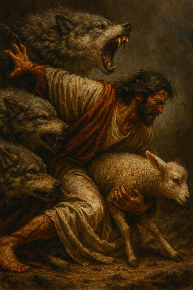 Jesus is my Shepherd.