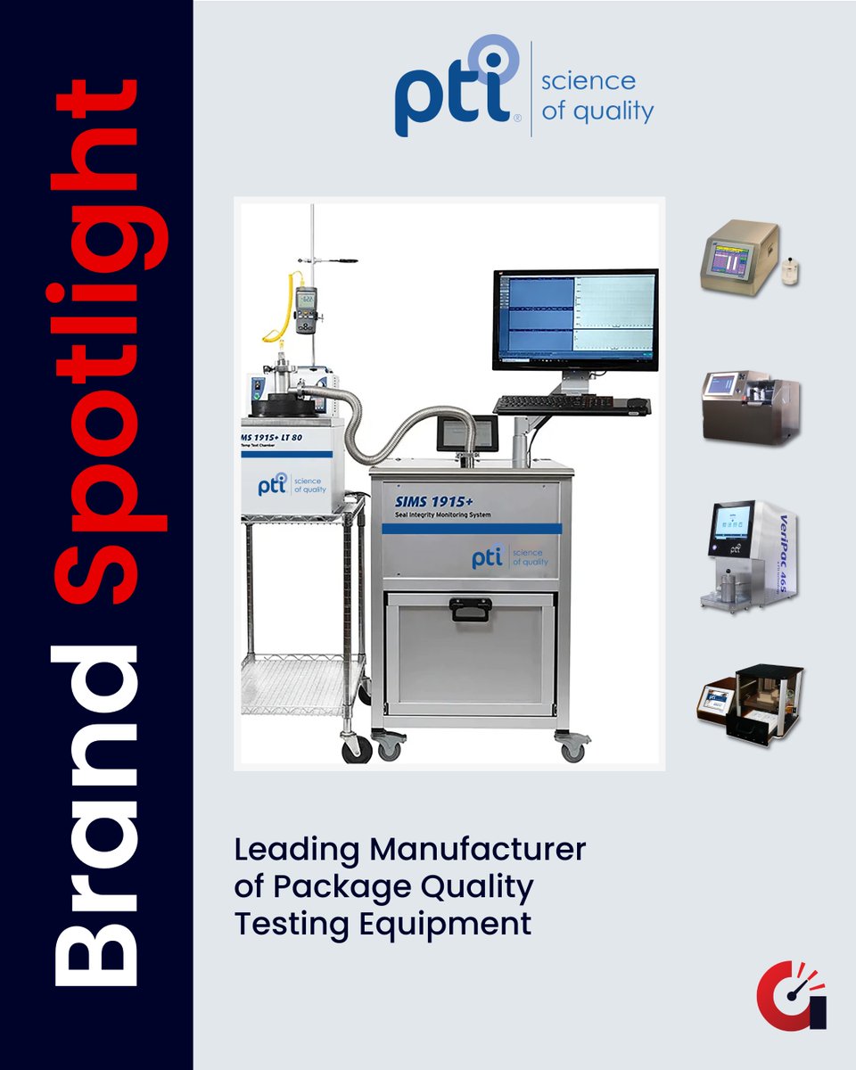 Alpha_Controls's tweet image. This month’s #BrandSpotlight is shining on… PTI!
When it comes to package quality testing, PTI is leading the way with deterministic, non-destructive technologies trusted across pharmaceuticals, biotech, medical devices, and food & beverage.
Learn More: bit.ly/3K8QTuC