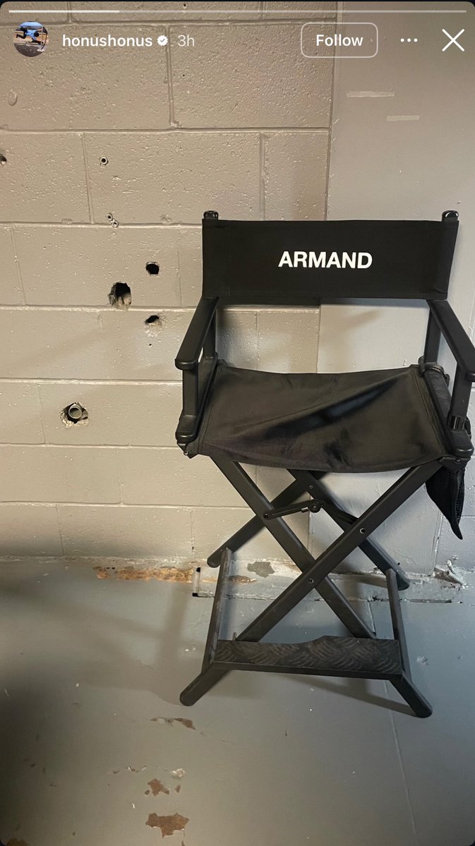 Ryan Kattner, a singer and songwriter known as Honus Honus, posted this from set today on his Instagram story! He is doing music supervision on The Vampire Lestat.