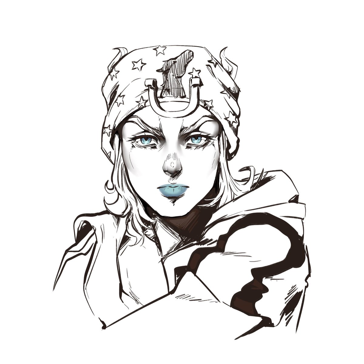 Ellaiika's tweet photo. Can't belive my man is finally animated so😭
#jojo_anime #steelballrun https://t.co/DyoH0djtCV