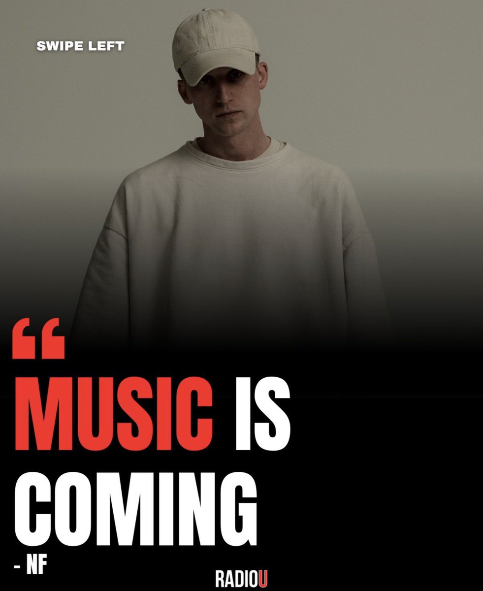 NFcommunityNF's tweet photo. Music is coming https://t.co/8nWYgJeKnm