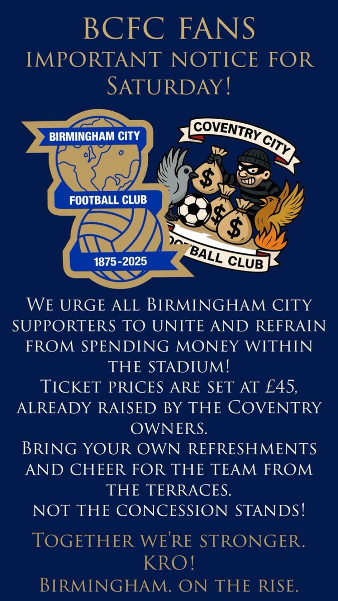 ChrisSinclair21's tweet image. Fcuk Coventry don’t give them a penny on Saturday 💙🤍