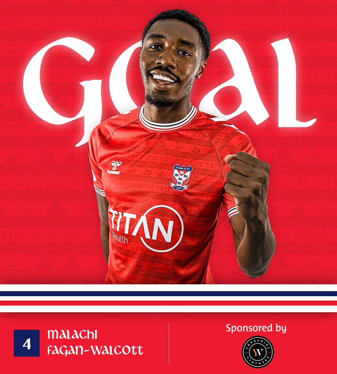 YorkCityFC's tweet image. MALACHI AT THE BACK POST!!!!!

1-0 | #YCFC 🔴🔵