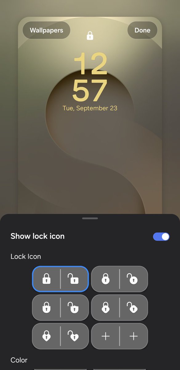 wr3cckl3ss1's tweet image. Interactive LockStar mode on One UI 8.5. Blur, resizable stickers, favorite apps and more.

#Samsung
#OneUI_8_5
#DoYouKnowWhoIAm
#Leaks
#S25Ultra