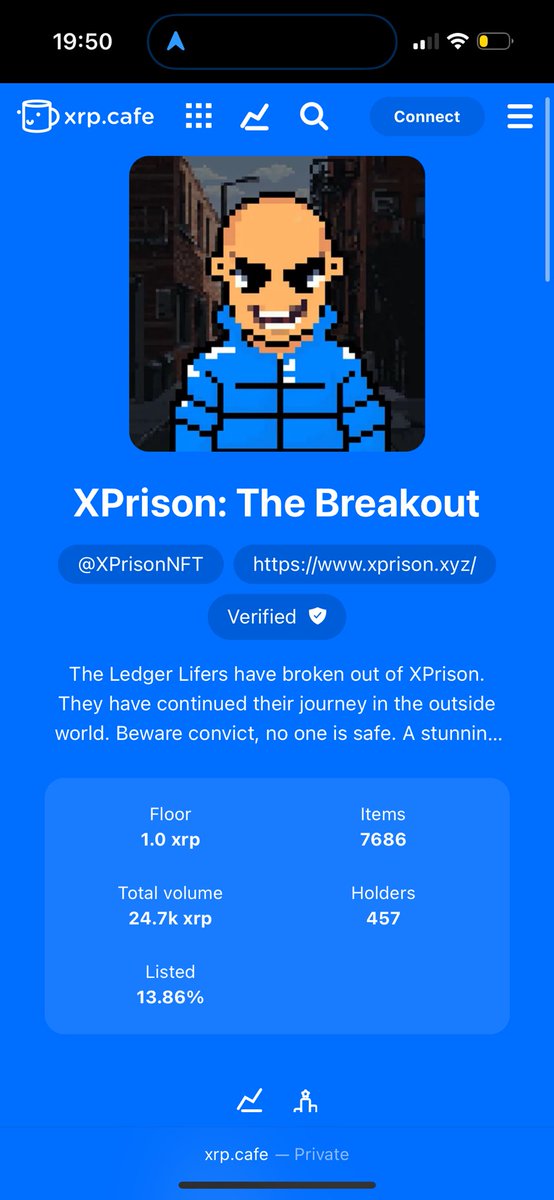 XPrison pixel! 🤩

Look at that stats. We are cooking so hard behind the scenes right now! 🖤🧡

Show us support and grab a few of the floor. You will not regret it! 😉🫣

xrp.cafe/collection/pri…

xrp.cafe/collection/xpr…