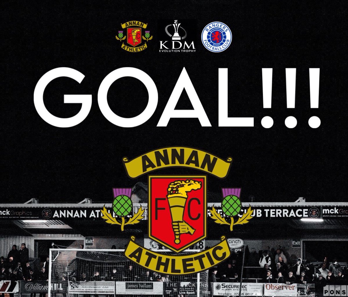 3’ GOALLL

PAUL SMITH opens the scoring!

Annan 1-0 Rangers B