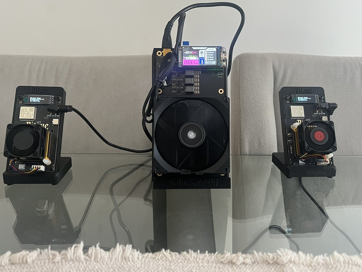 I need a setup for this new ERA 💪🏾💪🏾💪🏾 tnx <a href="/SoloSatoshi/">Solosatoshi.com 🇺🇲</a>, Allways delivering on time, an not a single scratch 🤝🤝🤝, and tnx to <a href="/_AskNemo/">NEMO</a> to make me DYOR 😅😅😅 and study mining $BTC