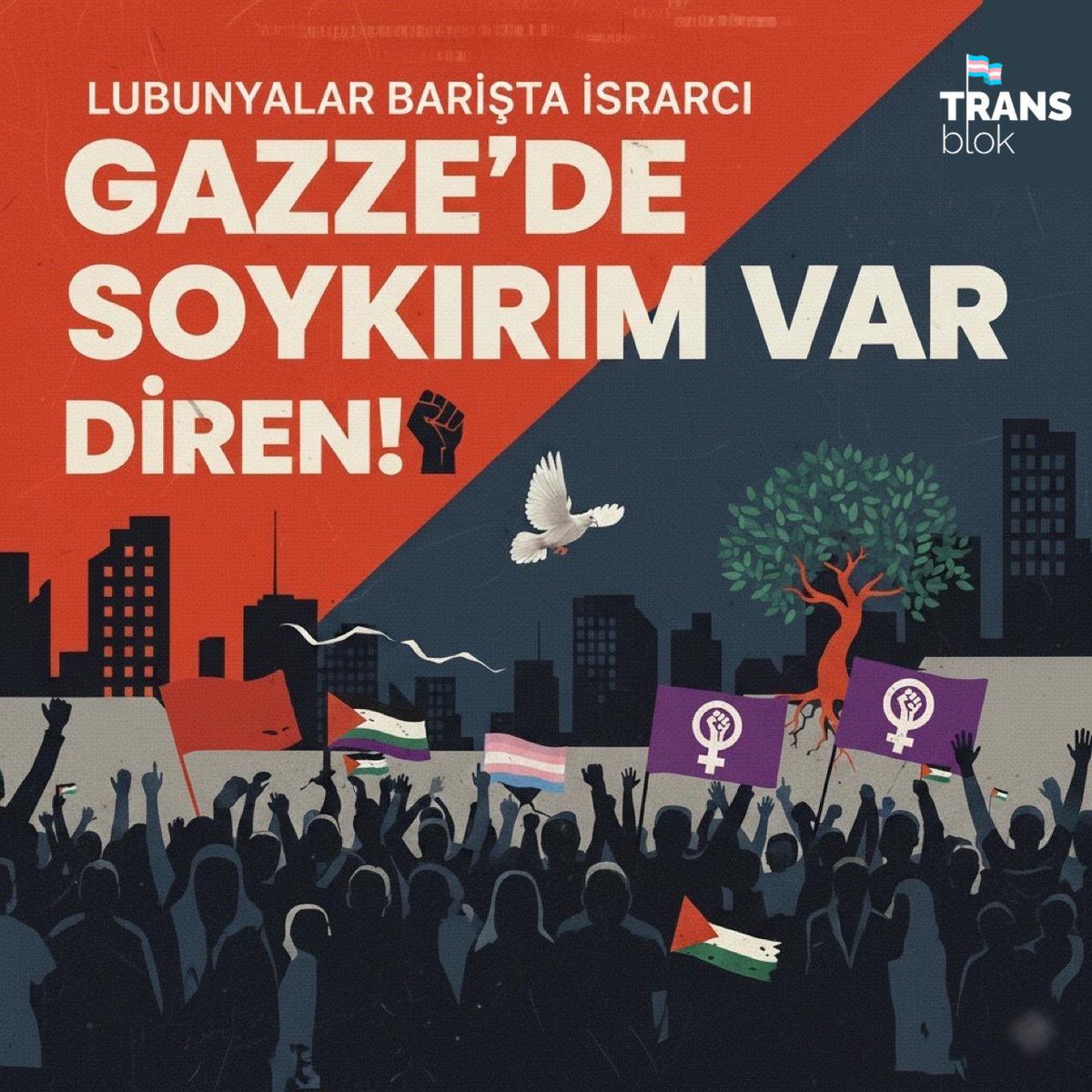 TransBlok_'s tweet image. Gazze yerle bir edilirken, binlerce sivil hayatını kaybederken Türkiye Cumhuriyeti devletinin İsrail ile diplomatik ve ticari ilişkilerini sürdürmesi kabul edilemez.

Soykırıma karşı sözde değil, fiili tavır gerekir:
•Ticaret derhal sonlandırılmalı
#gazze