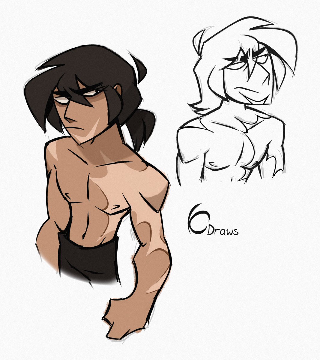 Eight years since the flames. He still carries them.
#dryadale