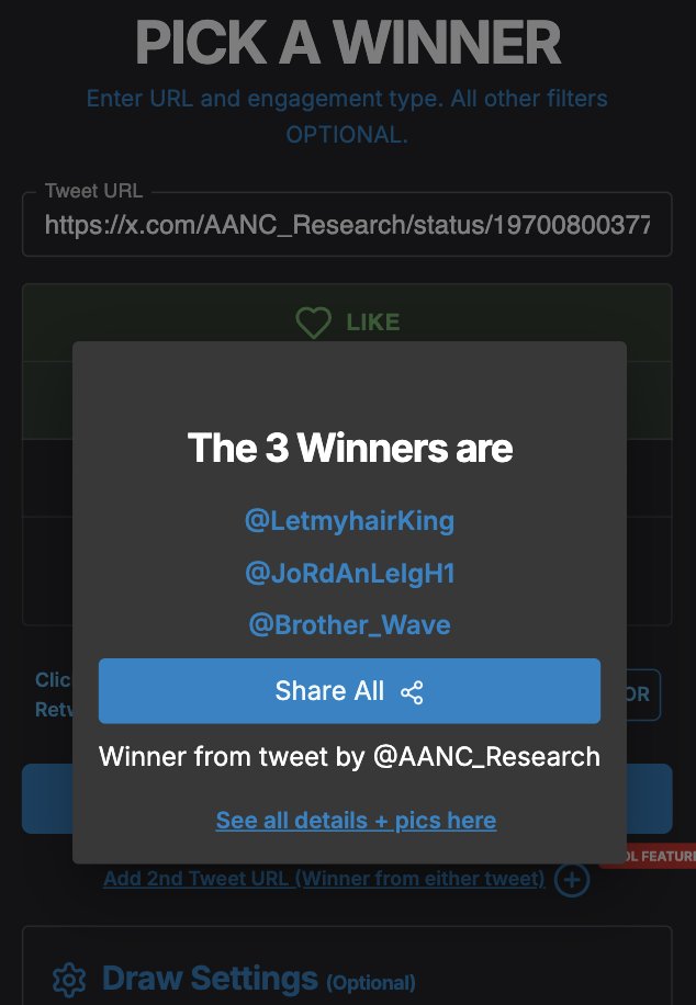 AANC Research tweet media