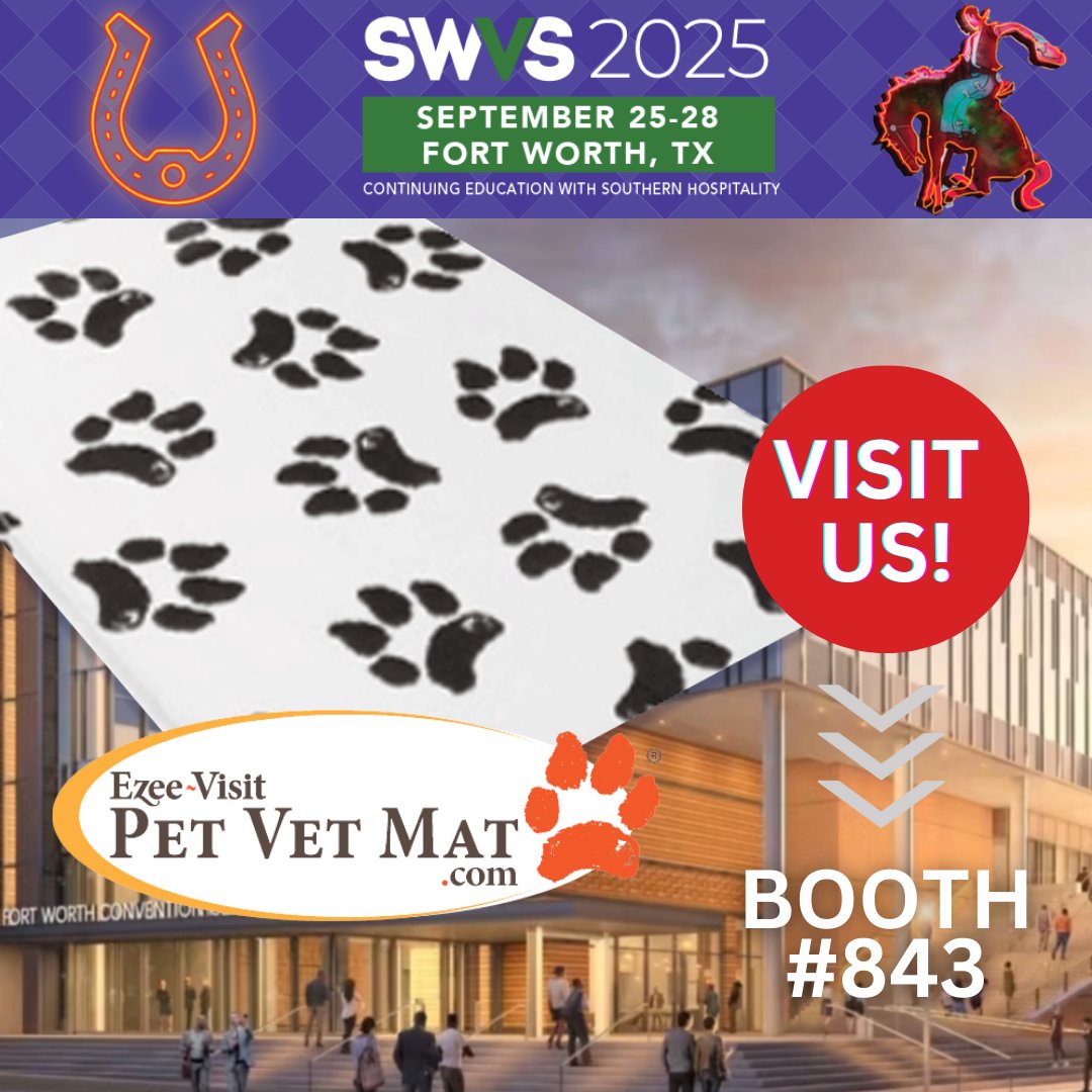 petvetmat's tweet photo. Visit us! SW Vet Symposium Sept 25-27 - https://t.co/VB5qXpRku0 https://t.co/1iE8QCNJvn