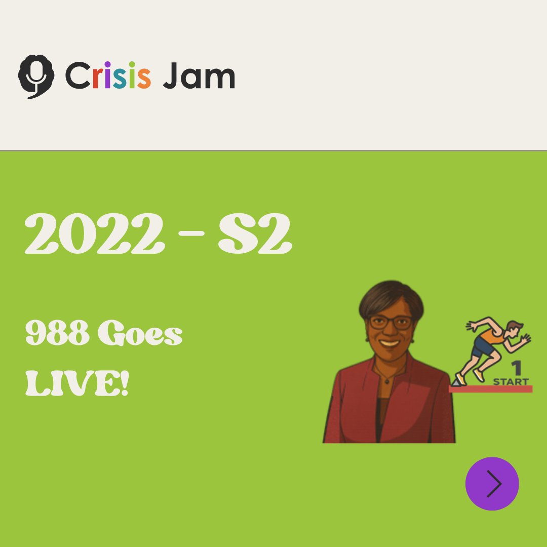 davidwcovington's tweet image. Season 2 was when the movement truly began to grow.

New voices, new partnerships, and a growing audience ready to think differently about crisis systems.

#CrisisJam #momentumbuilds #jointhemovement #988lifeline