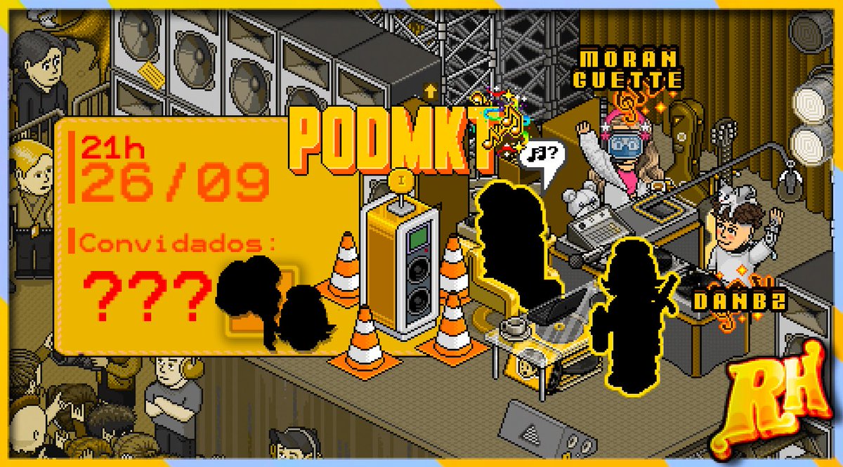 Mais um EP do nosso PodMkt chegando e tá cheio de coisa boa! 👀✨

Agora… a pergunta que não quer calar: quem serão os próximos entrevistados?

Uma dica: eles mandam bem demais na gestão… e no jogo também! 👾🔥

Arrisca um palpite aí 👇