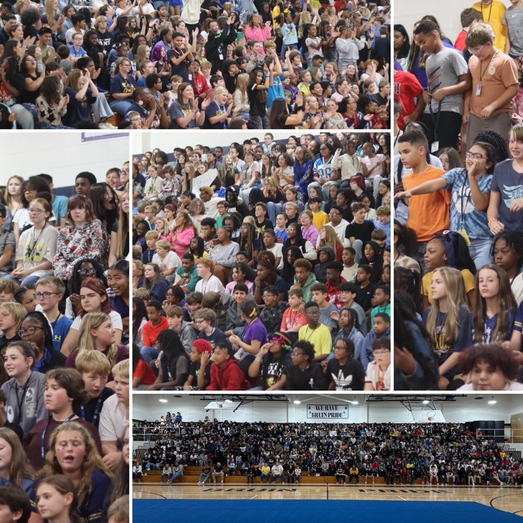 wbmbruins's tweet photo. ๐ Fall Pep Rally = Bruin Energy! We celebrated our amazing fall athletes & the WBH Drumline brought the hype. Thank you to everyone who made it unforgettable. Congrats to 8th gradeโwinning the Spirit Stick by just 1 decibel! ๐๐ #BruinPride #SpiritStick https://t.co/4iY6G4ChLY