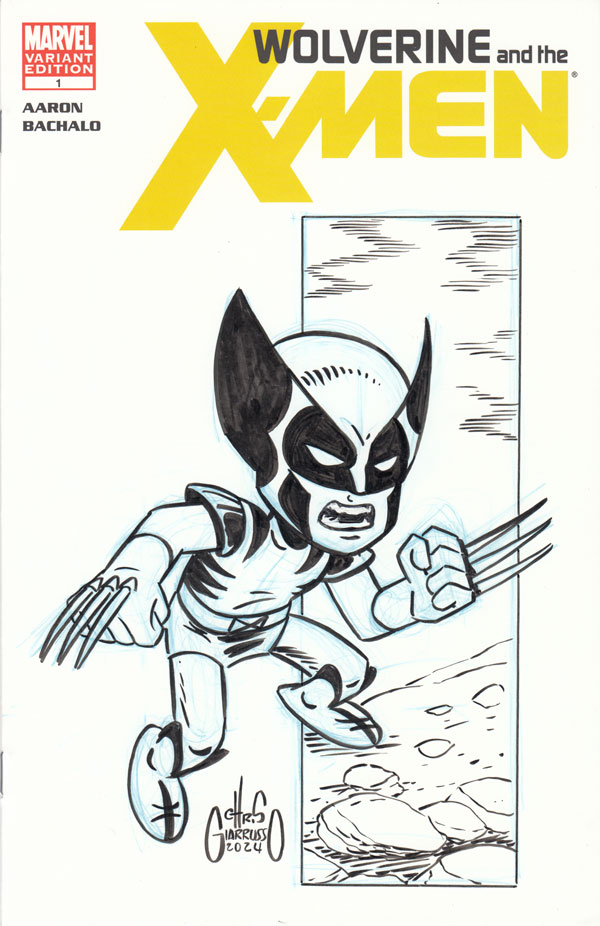 Sketch cover art available at
chrisgiarrusso.com/category/art-f…
#SavageDragon #Thor #Transformers #Wolverine