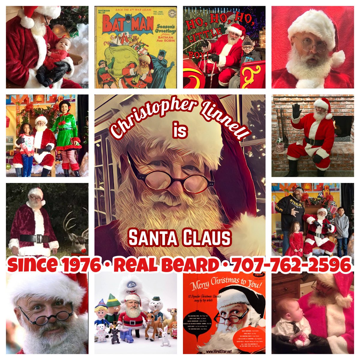 ChrisDLinnell's tweet photo. #ChristopherDavidLinnell is #SantaForHire https://t.co/A0J5q0wyUR