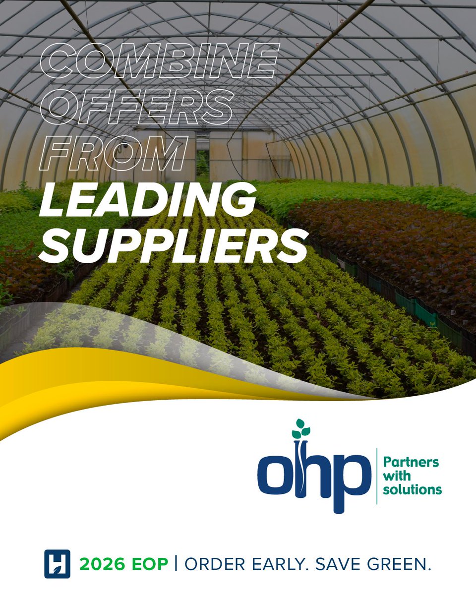 Take advantage of OHP’s Fall Grower Specials as part of Heritage Landscape Supply Group's Early Order Program. 

Order by October 31 to receive savings on products including insecticides/miticides, fungicides, herbicides, plant growth regulators and biosolutions.