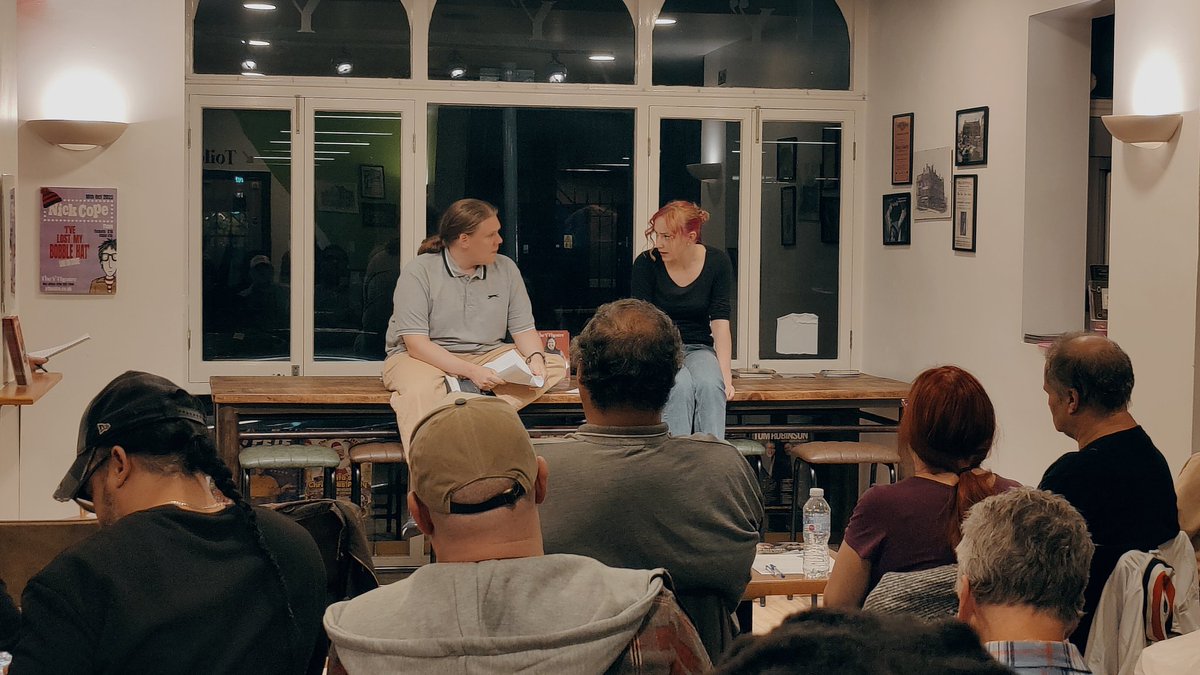 Next, an excerpt of a beautiful new script my local playwright Lucy Varley