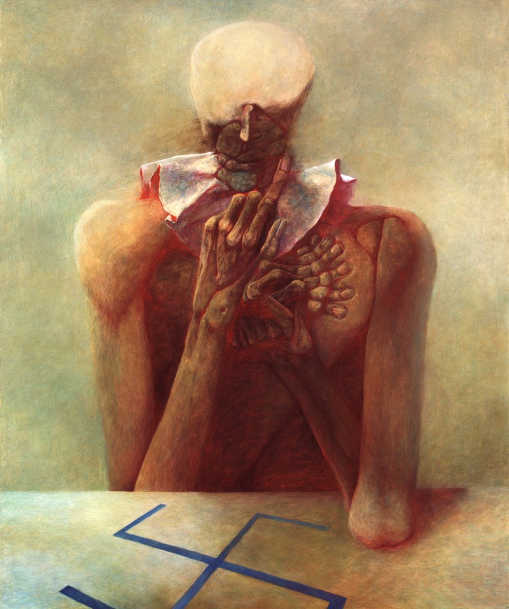 1989 #painting #Beksinski #PolishMastersofArt