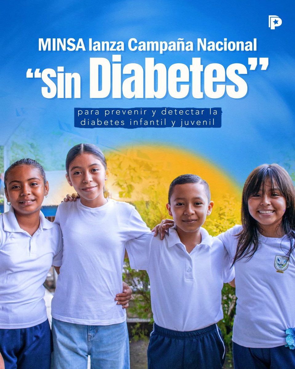 1 de octubre inicia en todo el País Campaña Nacional
“Sin Diabetes”
Se atenderá a 2.5 millones de Niñ<a href="/s/">『S』</a>, Adolescentes y Jóvenes.
Pruebas de glucemia garantizando Diagnóstico oportuno, Tratamiento y Prevención, informó Autoridades del MINSA.
#UnidosEnVictorias
<a href="/FirmesP/">Firmes Por la Paz</a> <a href="/Atego16/">@🅰🆃🅴🅶🅾 🇳🇮</a>
