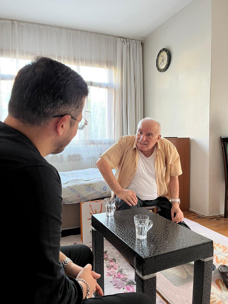 19 Eylül gaziler günü vesilesiyle
Vatan uğruna fedakârca mücadele eden, canlarını ortaya koyan kahraman gazilerimizi ziyaret ettik.

Bugün bu topraklarda huzur ve güven içinde yaşıyorsak, bunu aziz şehitlerimize ve kahraman gazilerimize borçluyuz.
#GazilerGünü