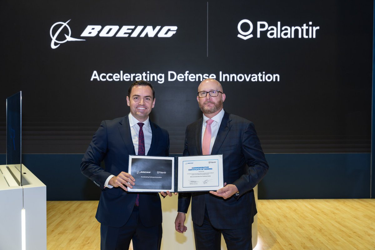 🔵MARKETEVANS: Boeing e Palantir: Nuova Partnership per l'Integrazione dell'Intelligenza Artificiale nei Programmi di Difesa e Spazio