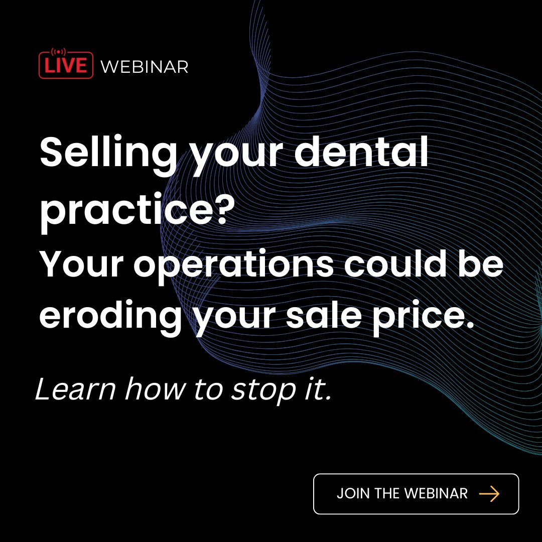 ⚠️ Buyers see what you don't.

This webinar breaks down the critical mistakes that could cost you millions during the transition process — and how to fix them before it’s time to sell.

 📅 September 25
🔗 Register: bit.ly/46PSJeH