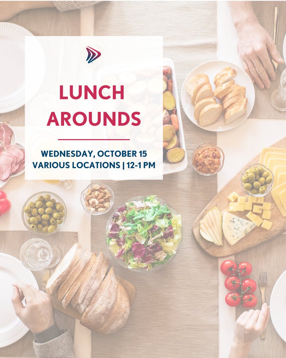 Whether you're a longtime member or new to CREW, Lunch Arounds provide a welcoming space to connect with industry peers, exchange insights, and expand your network in a relaxed setting.  ow.ly/t9HO50X17Hj

#GreaterWithCREW #GreaterMeansAll #PhillyCRE #CommercialRealEstate