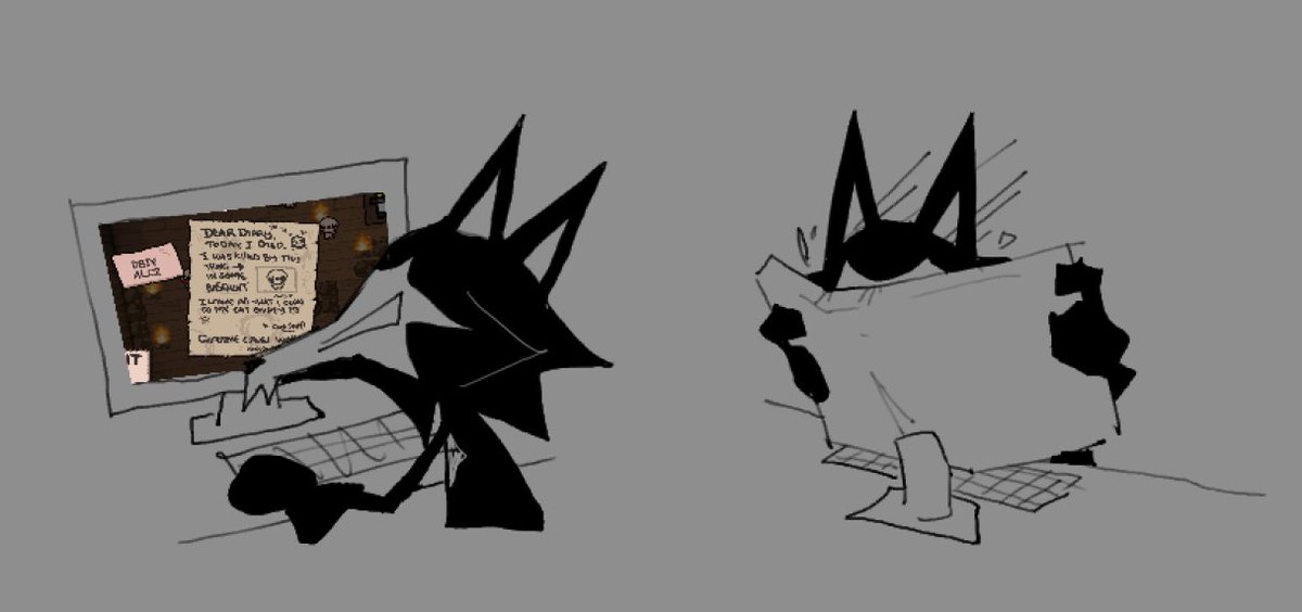 i fucking love drawing nothing else but this bullshit