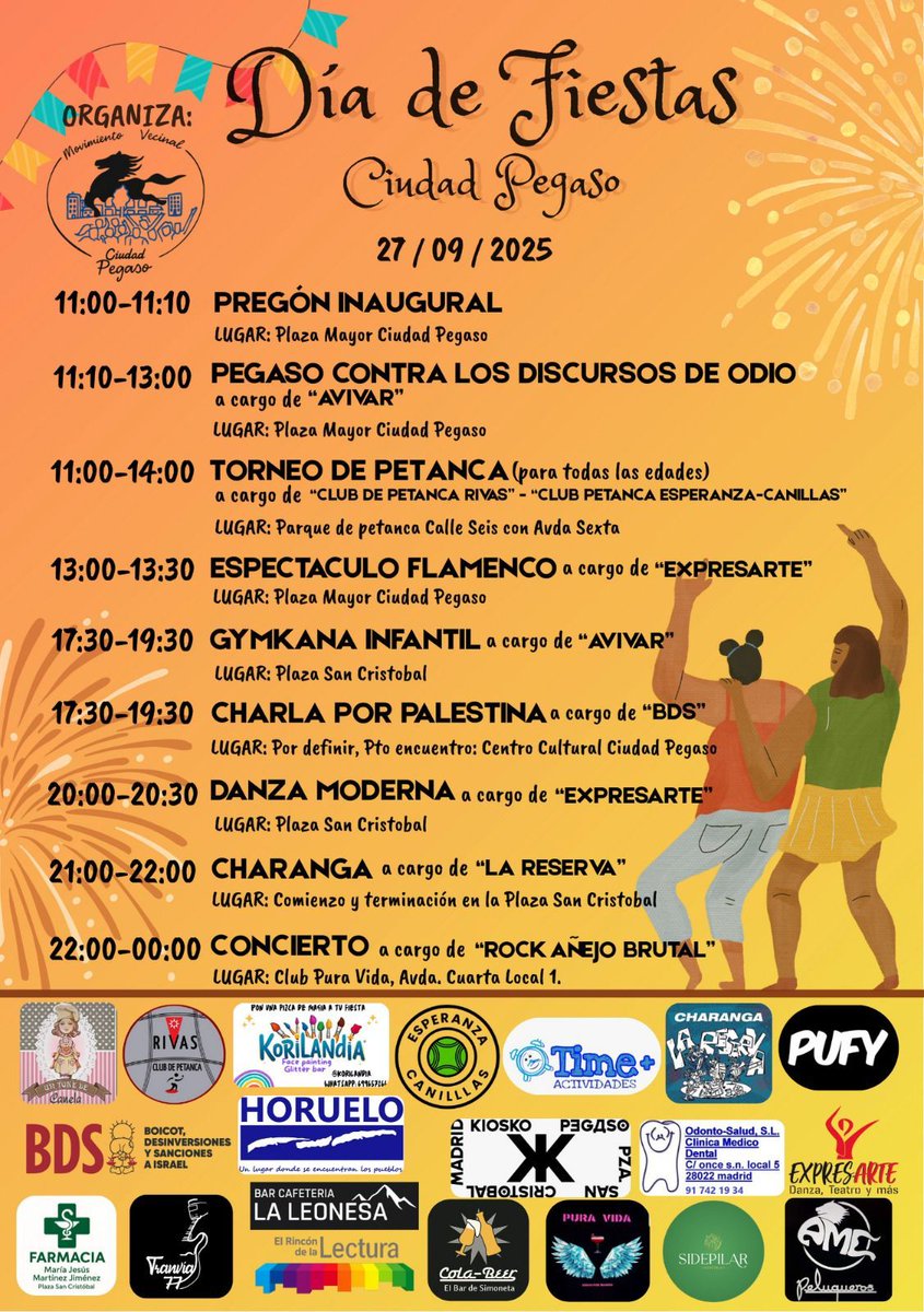 🎉¡Día de fiestas 27 Sep 2025!
Organizado por Movimiento Vecinal Ciudad Pegaso

Facebook:
facebook.com/profile.php?id…
Instagram:
instagram.com/MovimientoVeci…