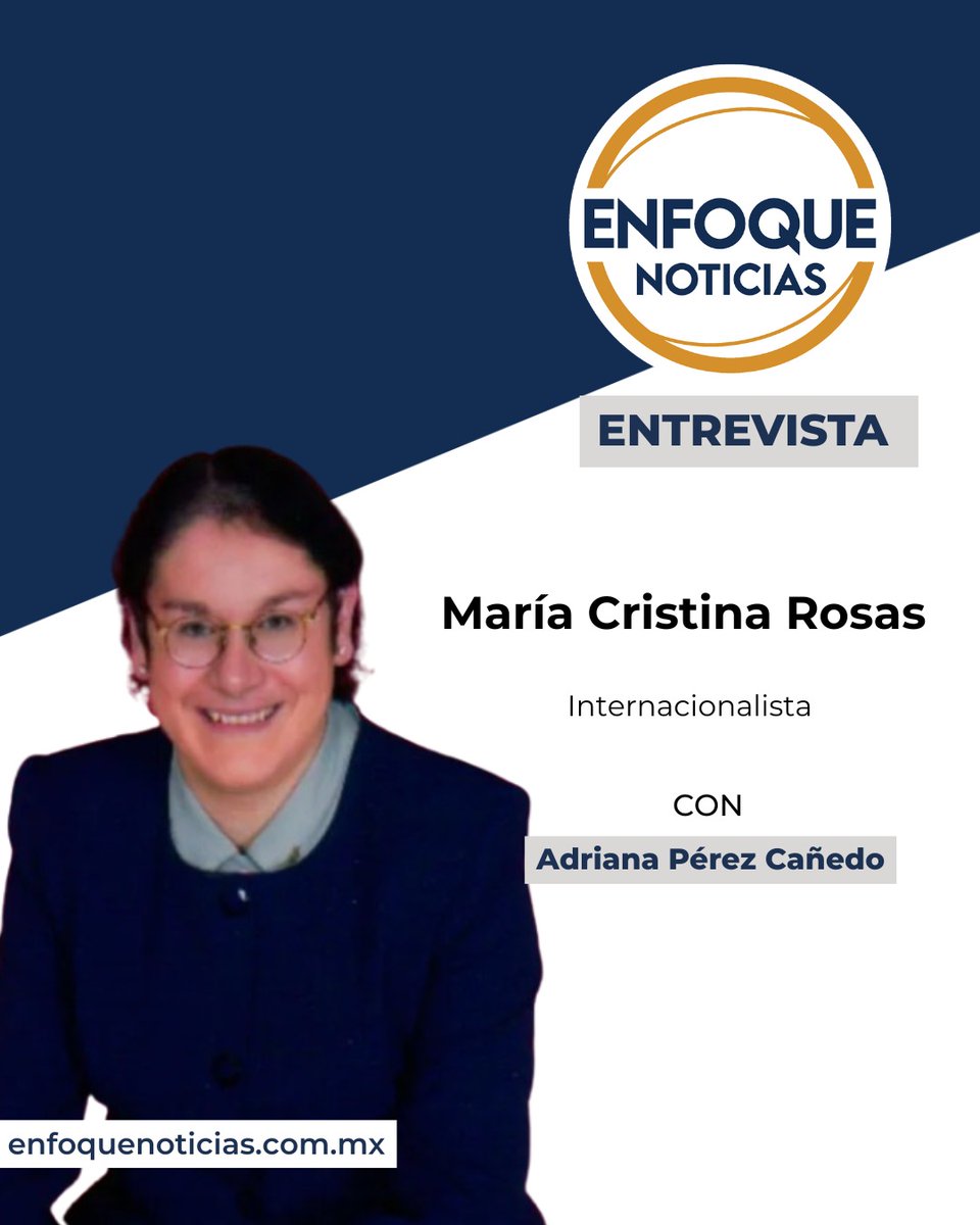 🎙️ | <a href="/mcrosasg/">María Cristina Rosas</a> nos hablará de su libro "80 años de la ONU: ¿Qué debe cambiar?"

#Entrevista con <a href="/aperezcanedo/">Adriana Pérez Cañedo</a> 

enfoquenoticias.com.mx