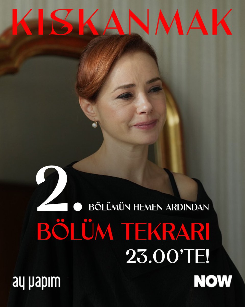 #Kıskanmak 2. bölümüyle 23.00’te yeniden NOW’da!✨
<a href="/nowtvturkiye/">NOW</a> <a href="/ayyapim/">AY YAPIM</a>