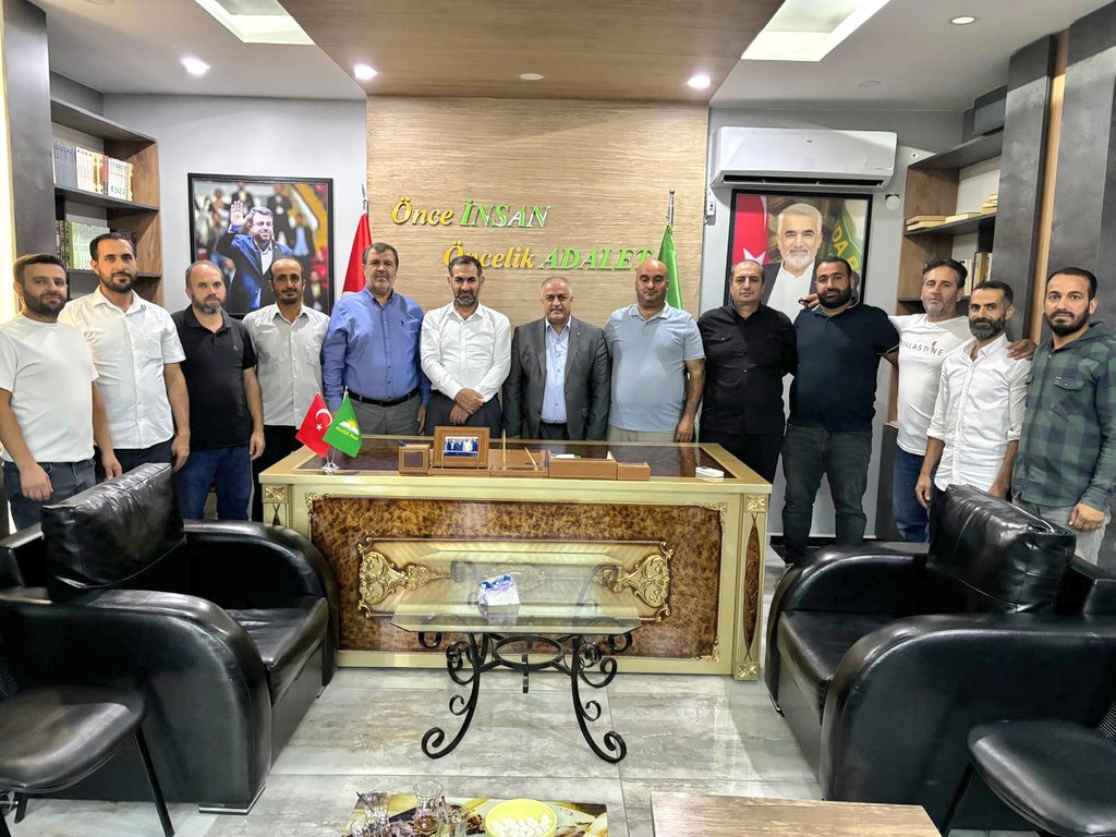 Haftalık olağan parti toplantımız, İl Başkanımız Sayın Tahirhan Uysal’ın başkanlığında yoğun bir katılımla gerçekleştirildi.
Toplantıda teşkilat çalışmalarımız ve önümüzdeki dönem programlarımız ele alındı. Rabbimiz hayırlara vesile kılsın inşallah. 🌿

#HÜDAPAR #Mersin #Tarsus